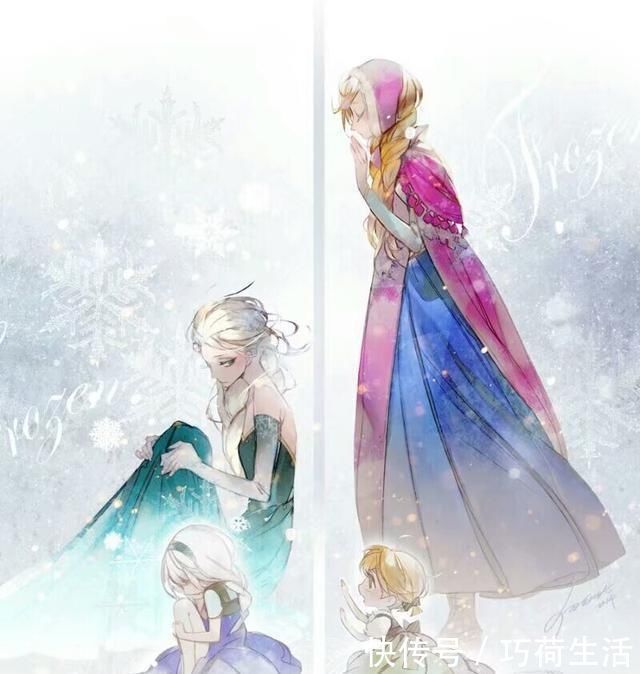 白雪皇后|艾莎为何天生有冰雪魔法,安娜却没有,这是迪士尼就早设好的选择