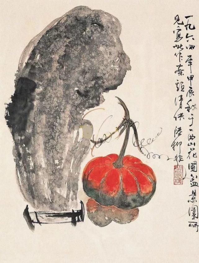  豪横|豪横据说所有学国画的人，都临摹过他的画