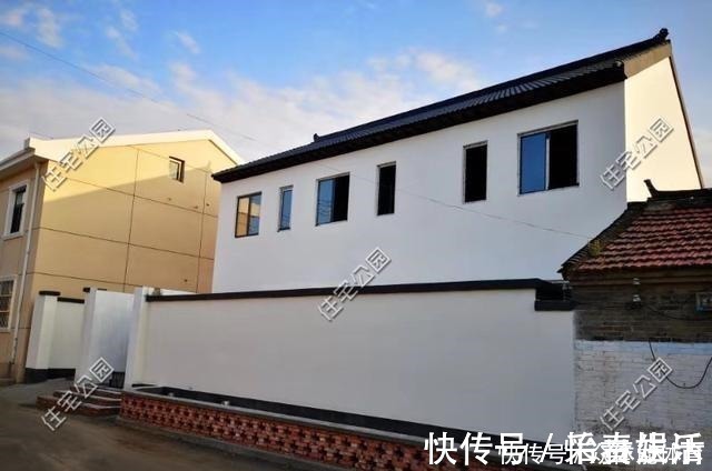 发朋友圈|刘女士用重钢结构打造中式农村小院,工人师傅纷纷拍照发朋友圈!