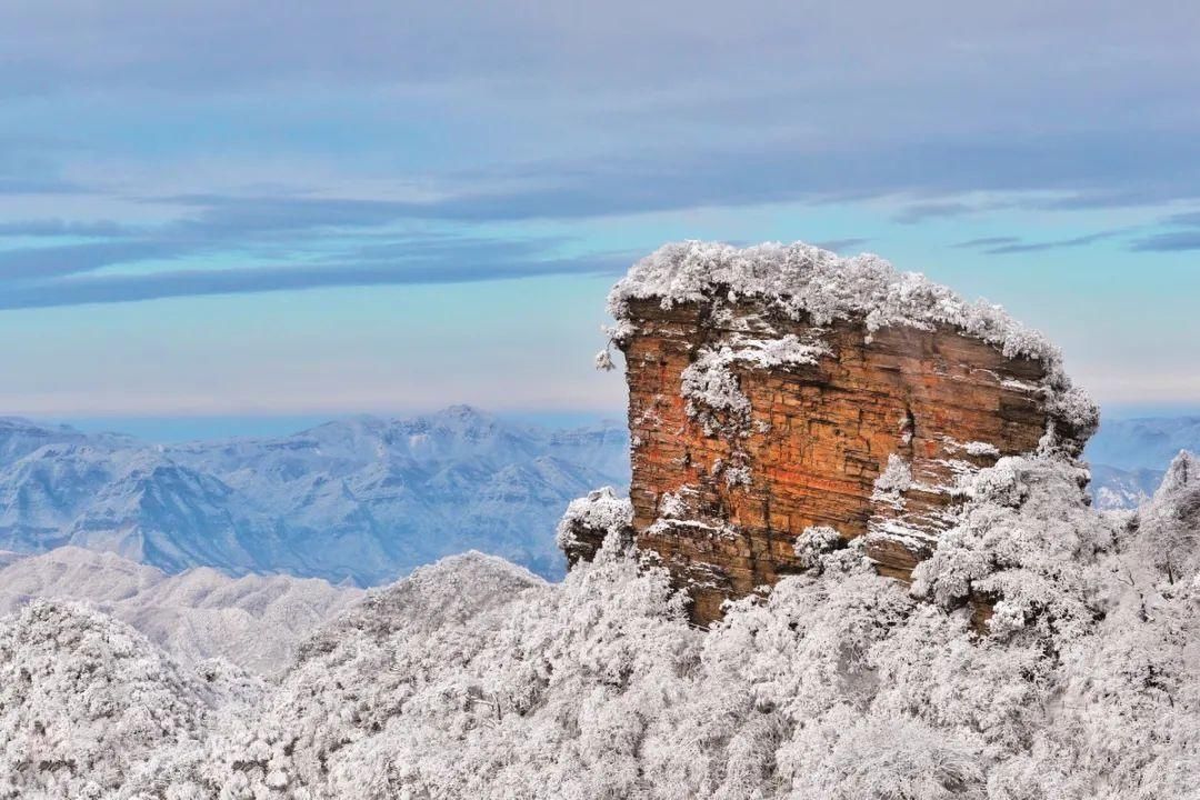 拍摄者|和丁真一样干净的还有光雾山的冰雪胜景