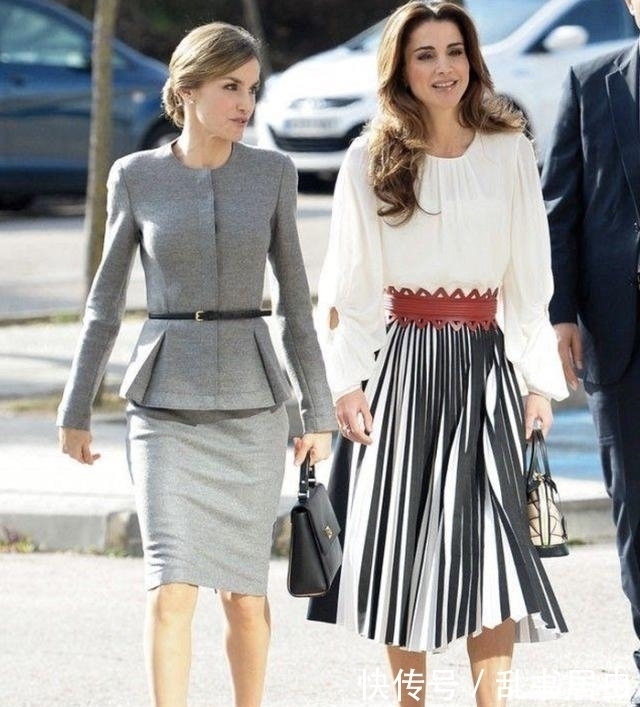 王后|“双胞胎”王后的进化史,西班牙王后一年一个样,约旦王后更知性