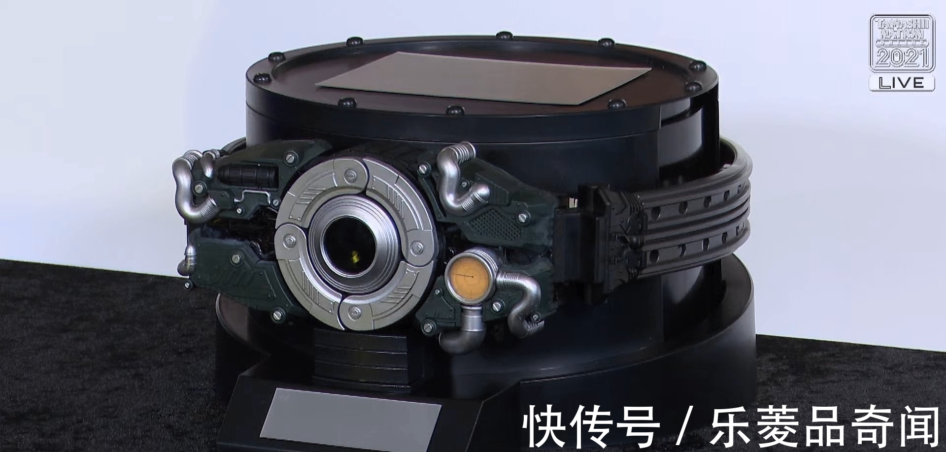 亚克|假面骑士黑日重制版:全新腰带公开,机械感十足,有点像亚克腰带