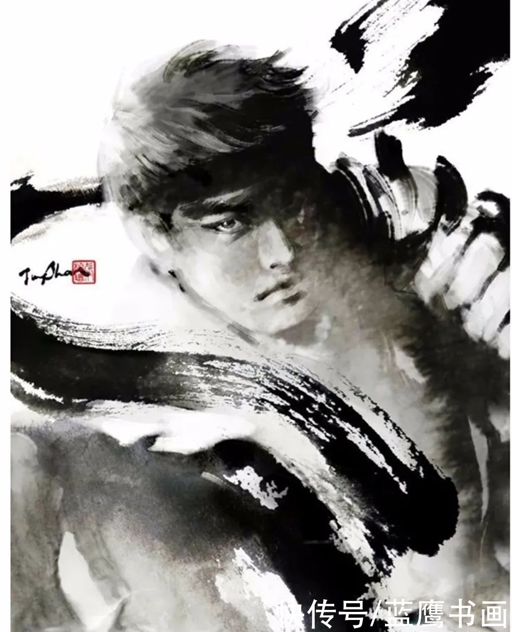  武侠小说当中|美女职员张榕珊，用武侠水墨惊艳世界，圆了大家一个武侠梦