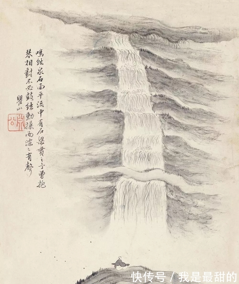 黄山松$神笔出妙意,恰似天上人间!梅清山水画精读