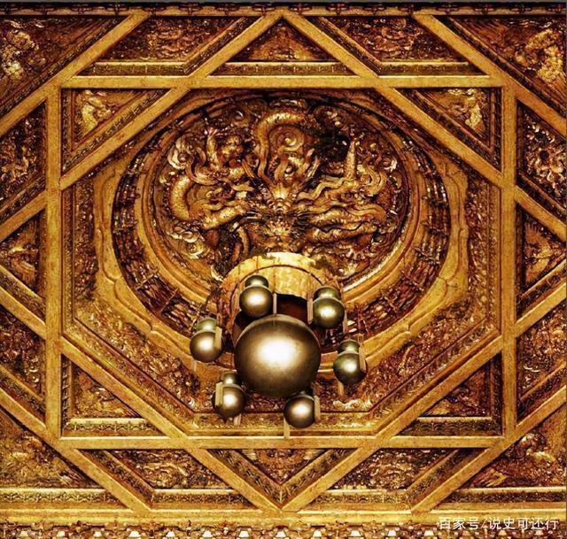 四方形@中国高级天花——藻井,震慑人心的穹顶之美,古代工匠太强了