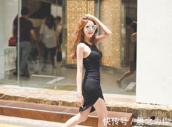 紧身衣 -漂亮有气质的紧身裙美女,修长美腿十分引人注目!