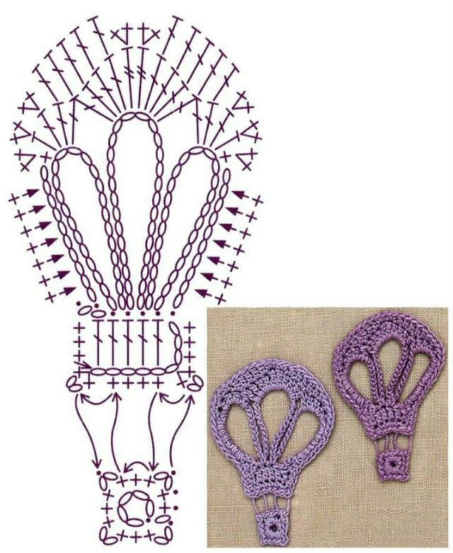 55款钩编平面花片图解,各个形状都有,以后钩什么都可以!收藏