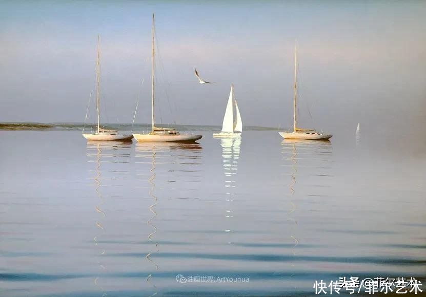 油画|「风景油画」安静的风景，唤醒了人们美好的感觉和回忆