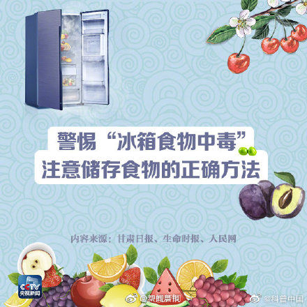 冰箱|冰箱食物的正确摆放方式 转存！