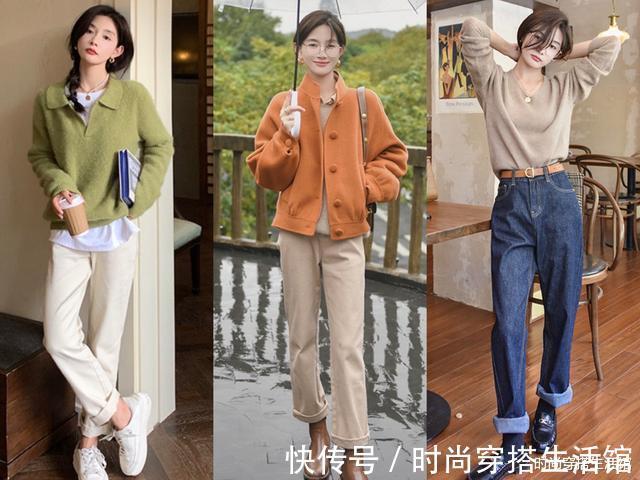 针织衫|降温后衣服在精不在多,真正有品位的女人,备上这几款就够了