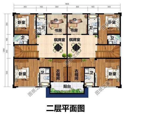 展示|农村两户连体二层别墅,省钱又省力,两家人齐聚一堂