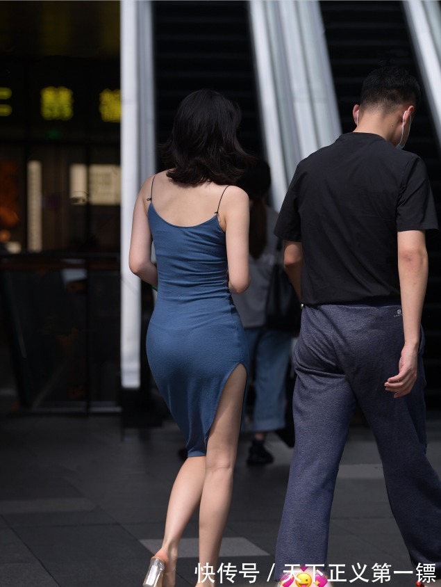 紧身|紧身吊带裙,洋气优雅,更显美丽芳华