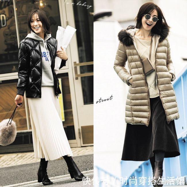 搭配|羽绒服怎么穿才显瘦?手把手教你选款和搭配技巧,时髦保暖又好看
