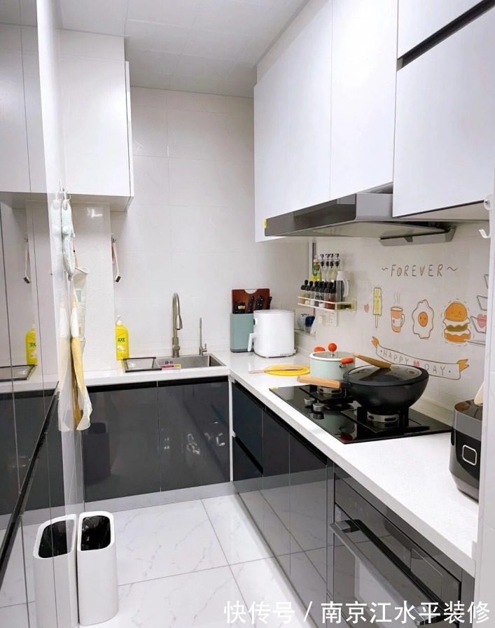 墙面|南京80平两室装修案例,业主的自我设计,简单实用是首位