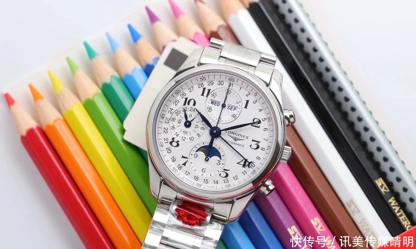 小益|小益腕表:KL厂浪琴名匠 八针月相计时腕表