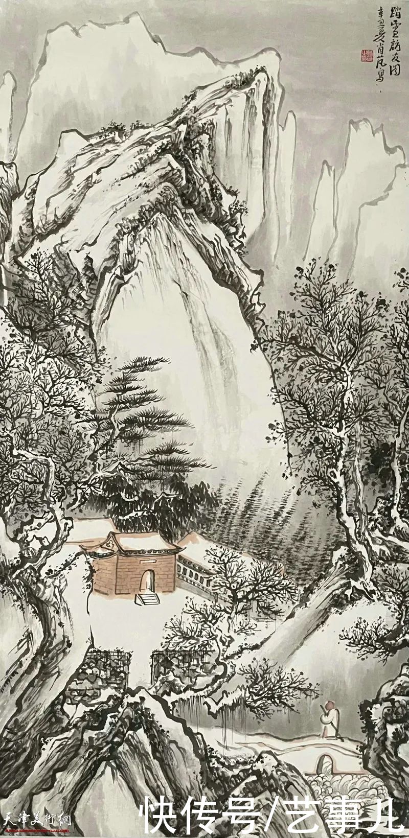 汤莉|天津美术学院首届“水墨为上”山水画高研班教学回顾