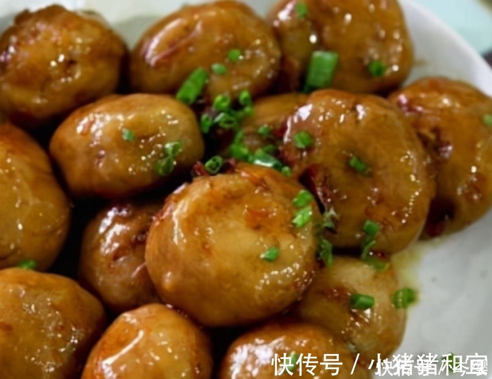 玉米淀粉|超好吃的香芋丸子，赛过狮子头，软糯香甜，颜值极高，做法简单