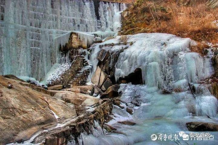 奇景|泰安这里有奇景！海拔800多米的山中宝藏冰瀑，你见过吗？