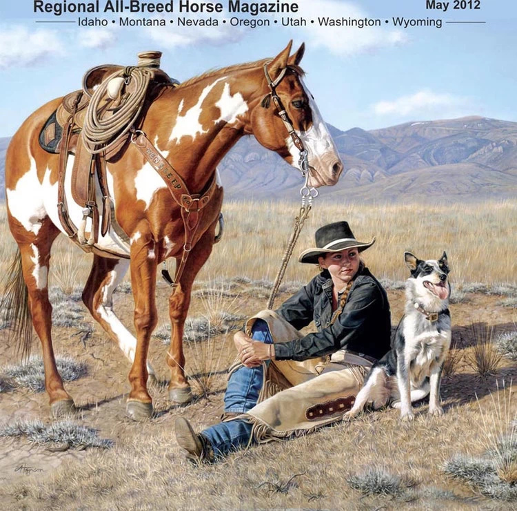 莎朗·斯坦德里奇#美国西牧风情油画 | 莎朗·斯坦德里奇作品欣赏