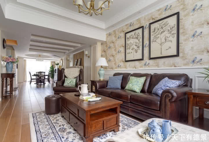 邻居|170平新房,进门就被玄关迷住了,中式装修很大气,邻居约饭请教