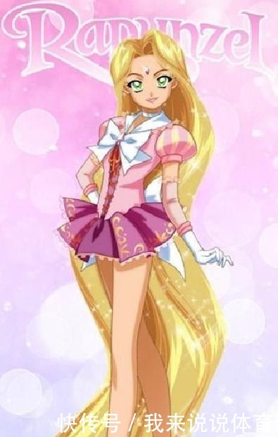 仙蒂公主|美少女战士版迪士尼公主,公主裙改成水手服,依旧非常合身