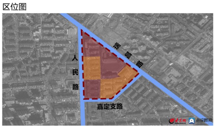 新闻记者|公示!市北区人民路镇江路片区3宗地块调整