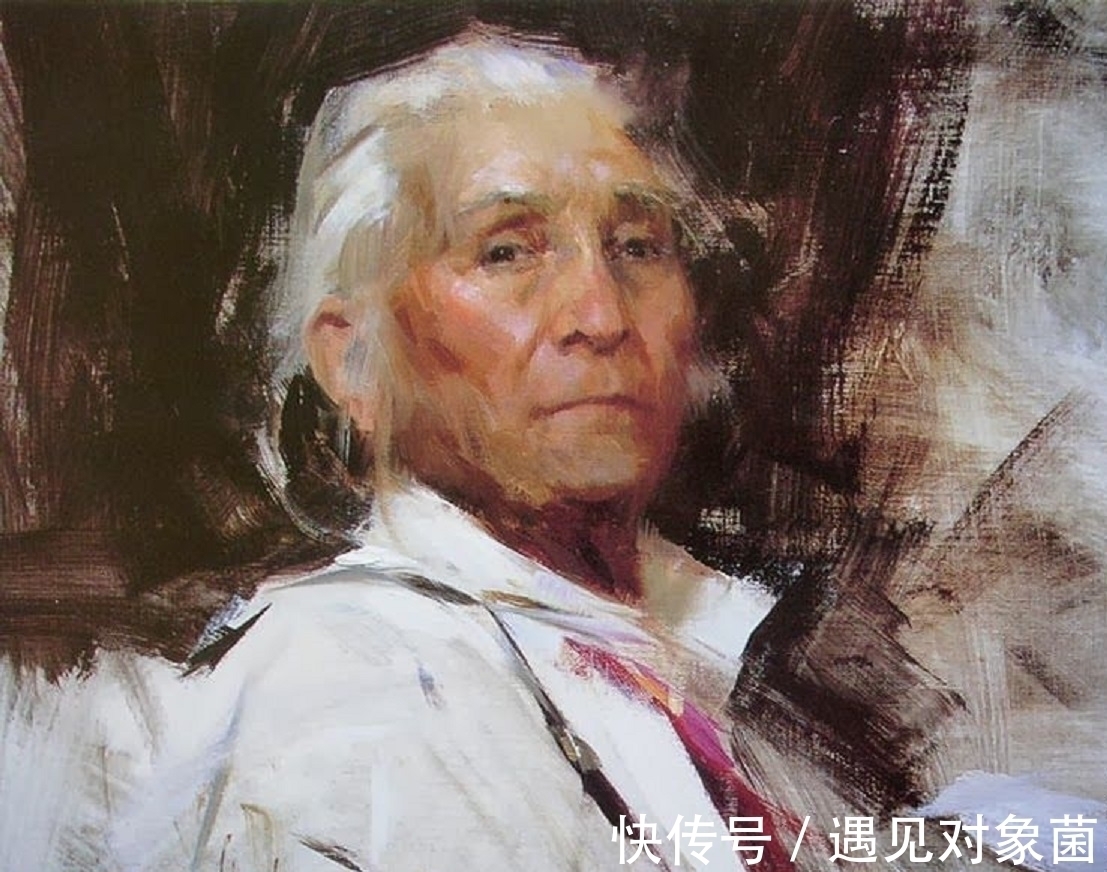 女王陛下#教科书式的经典画作,英国女王都赞赏不已的“大触之神”理查德