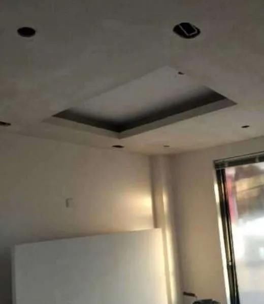 阳角条|老公在客厅吊顶上做了个“升降床”，完工后我懵了！你们谁见过？