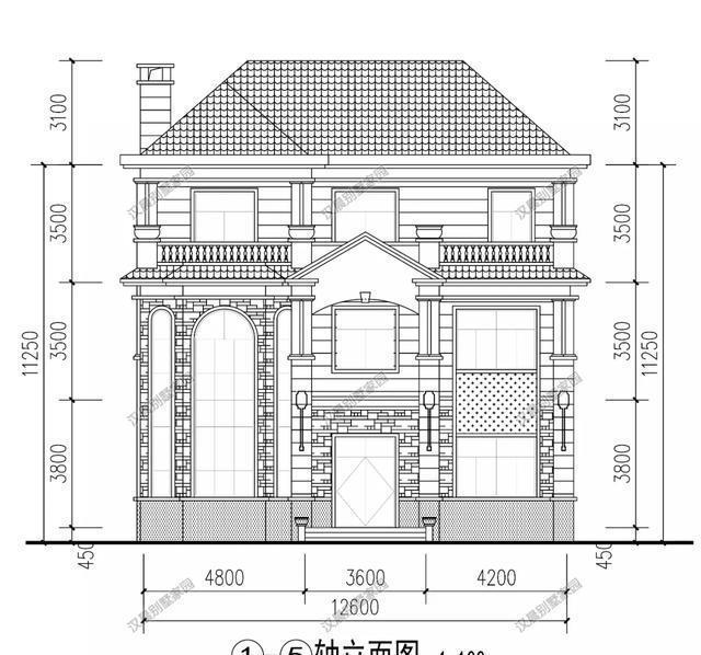 豪华感|48万在农村建一栋欧式别墅颐养天年，占地150平豪华感爆棚