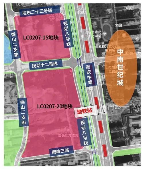 青岛市自然资源和规划局|李沧区楼山河南片区LC0207－020地块规划变更批前公示