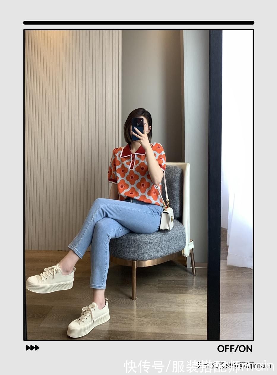 针织短袖|你的早秋衣橱必须要有一件针织短袖！比T恤时髦，比外套凉快