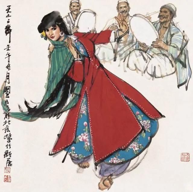  画家|当代著名人物画家、史国良人物画作品欣赏