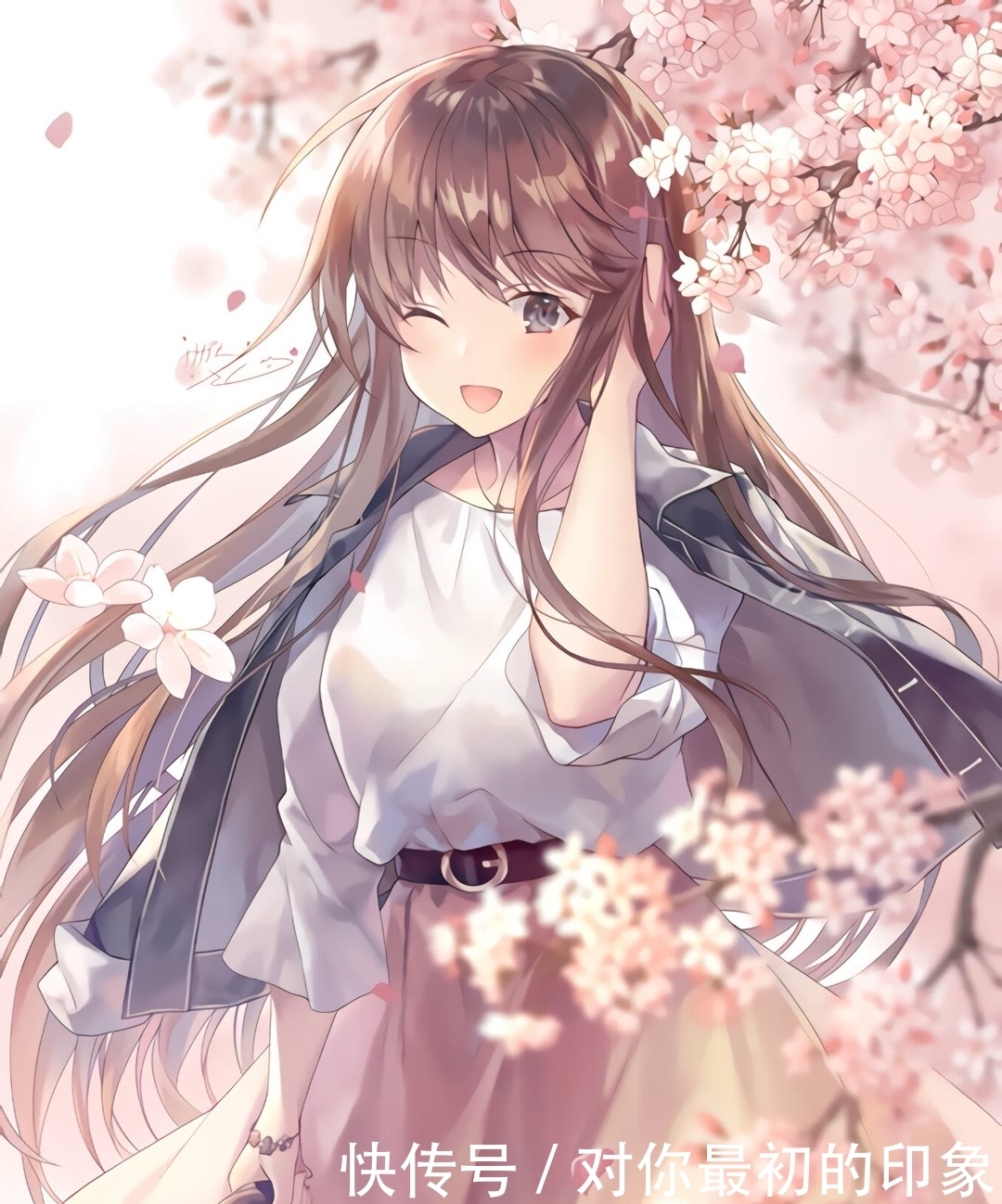 动漫图片分享:珍贵的东西要自己争取,身边的人都在奔跑,加油哦