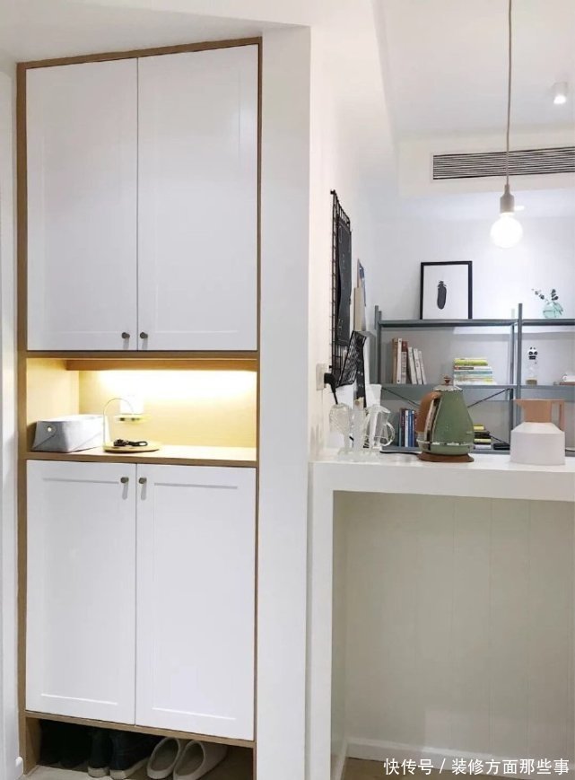 烤漆柜|130平现代前卫高级灰三居室,打造一个温润安静的宜居空间