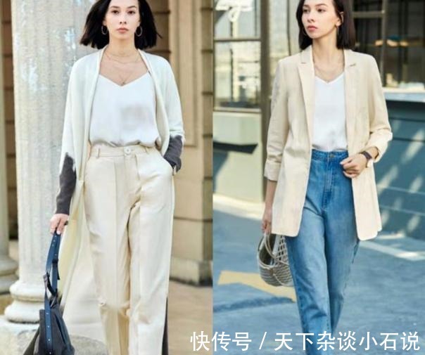 针织连衣裙 降温了也要风度跟温度兼具,这几种搭配时髦又优雅,超适合普通人!