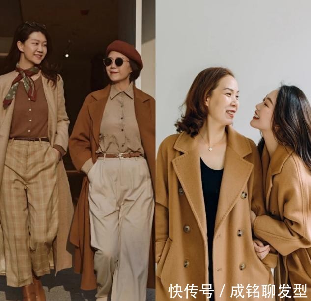 黑色大衣|黑色大衣已经“失宠”!今冬流行穿驼色大衣,适合四五十岁的女人