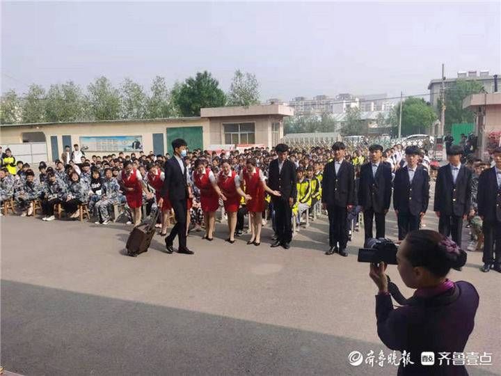 惠民县职业中专|让礼仪融入学习生活！惠民县职业中专举办礼仪培训成果汇报会