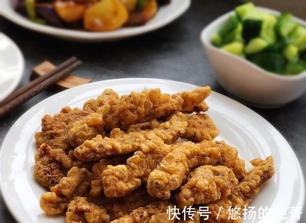 花椒粉|里脊肉别再糖醋了,这样做外酥里嫩超下饭,比炸鸡还香!