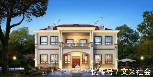 户型|五开间二层自建房布局图,看了谁还在城里买房啊