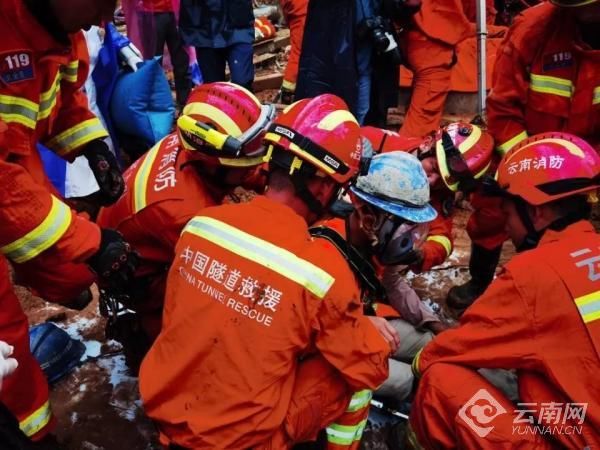 获救|四天三夜生死营救！云南哈达东1号隧道坍塌 5名作业人员全部获救
