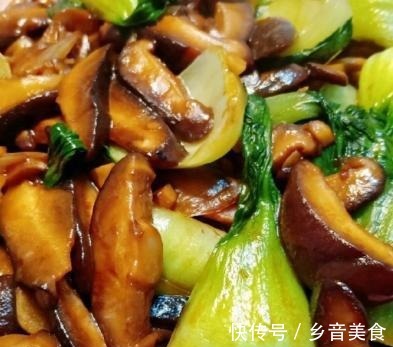 根部|香菇炒油菜,油菜要焯水吗!