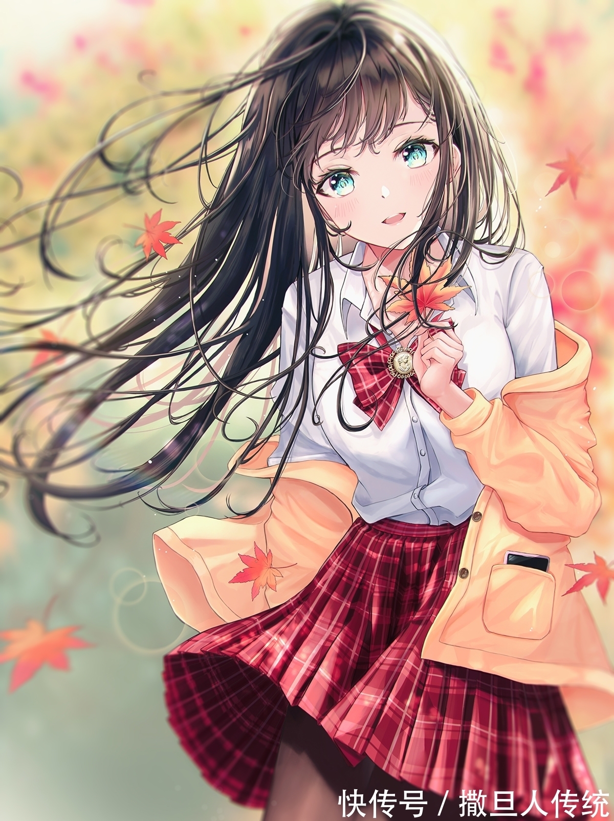 可爱@清新可爱的女孩——画师kumi作品欣赏