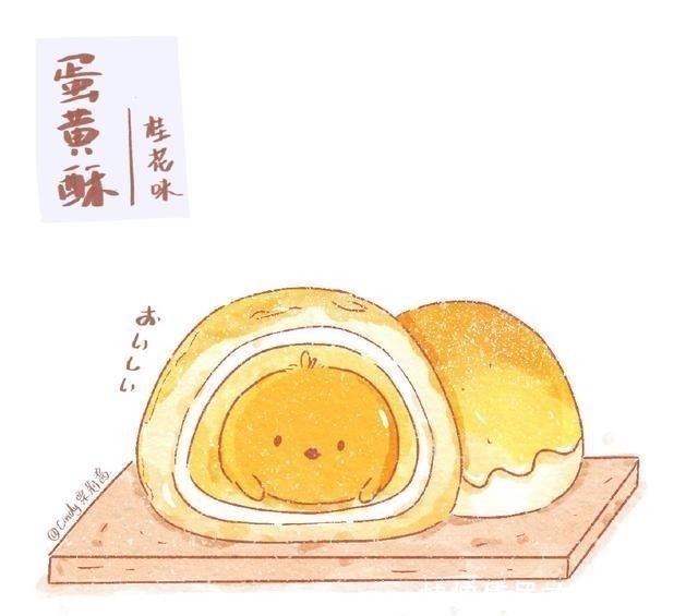 寿司|超级可爱，又治愈的美食插画，有你们喜欢的吗！