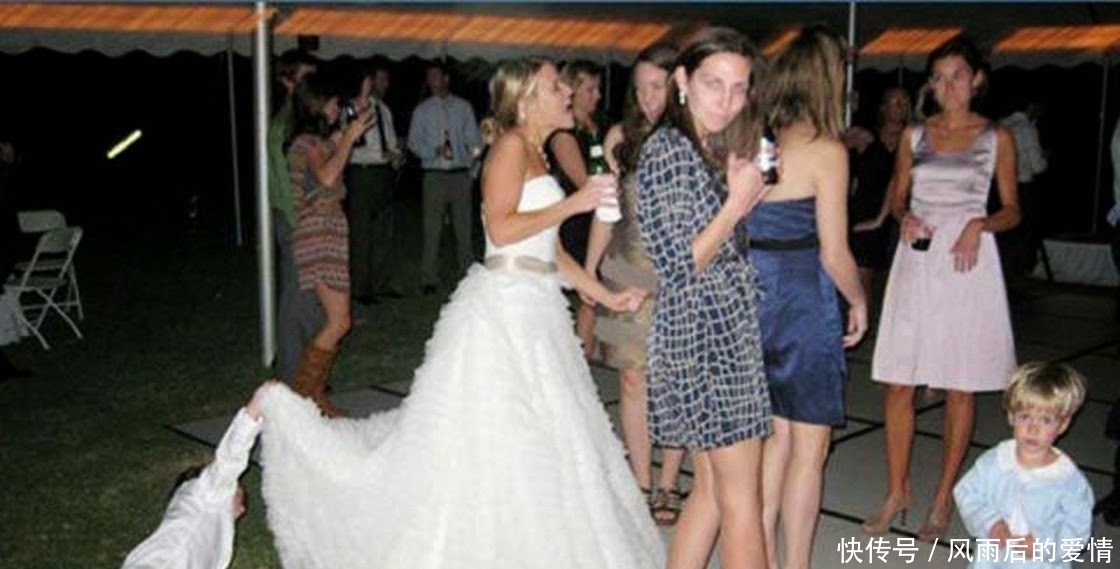 尴尬|婚礼最尴尬的7个瞬间，看完笑爆了！