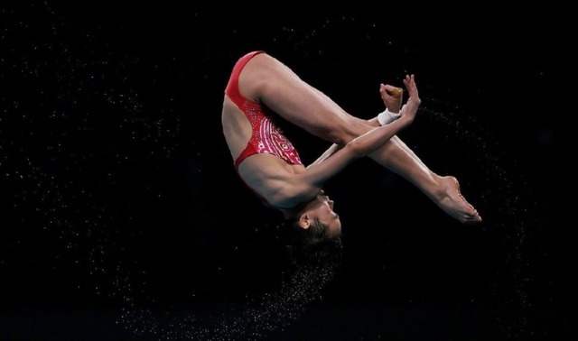 范扬#全红婵再获荣誉,经典一跳被制成国画,直播间训话哥哥:别说脏话