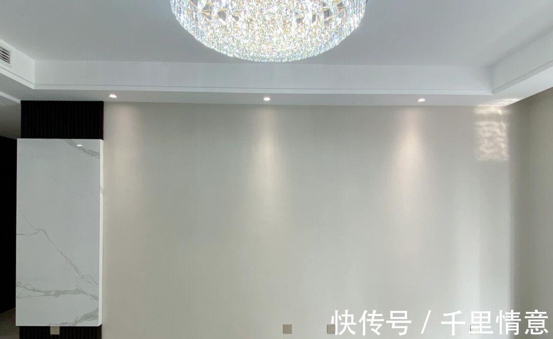 电视背景墙|辛苦五个月硬装完工,全屋简单装修,最满意大理石电视墙!
