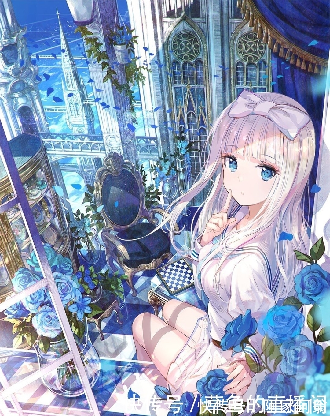 幻想世界|充满幻想世界的插画,用色绚烂绮丽,光影特效很赞