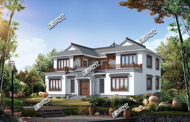 别墅|湖南老板退休，花35万在乡下建了栋四合院别墅，村里人都说太值了