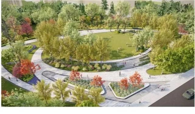 绿地|宝山将新增5处绿地、小游园，来看效果图