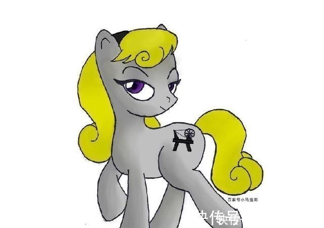 小马|当迪士尼公主变成小马宝莉化,白雪公主好萌啊,贝儿公主太可爱了